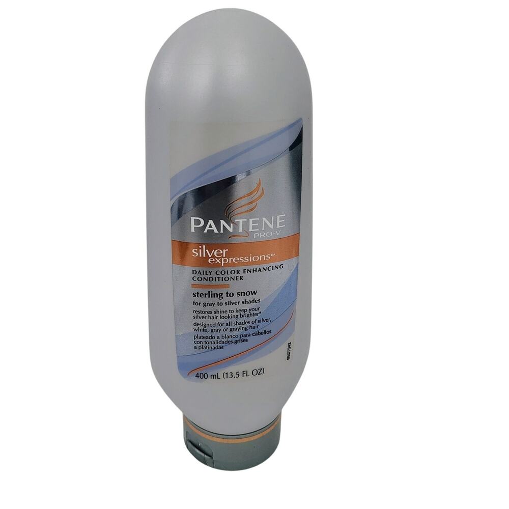 Pantene Pro V Silver Expressions Daily Color Enhancing Conditioner 13.5 oz Gray